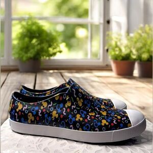 NATIVE Shoes Disney Parks Mickey Mouse UNISEX Adult Mens 12 Womens 14